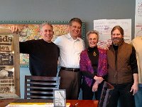 Brainwaive team + CP on March 13 2018  Brainwaive team (Scott, Ron, Bob and Tony) and Christine